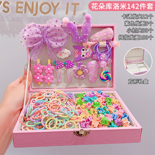 Подарок на день рождения для девочек и детей, заколки для волос и аксессуары для волос, подарочный набор