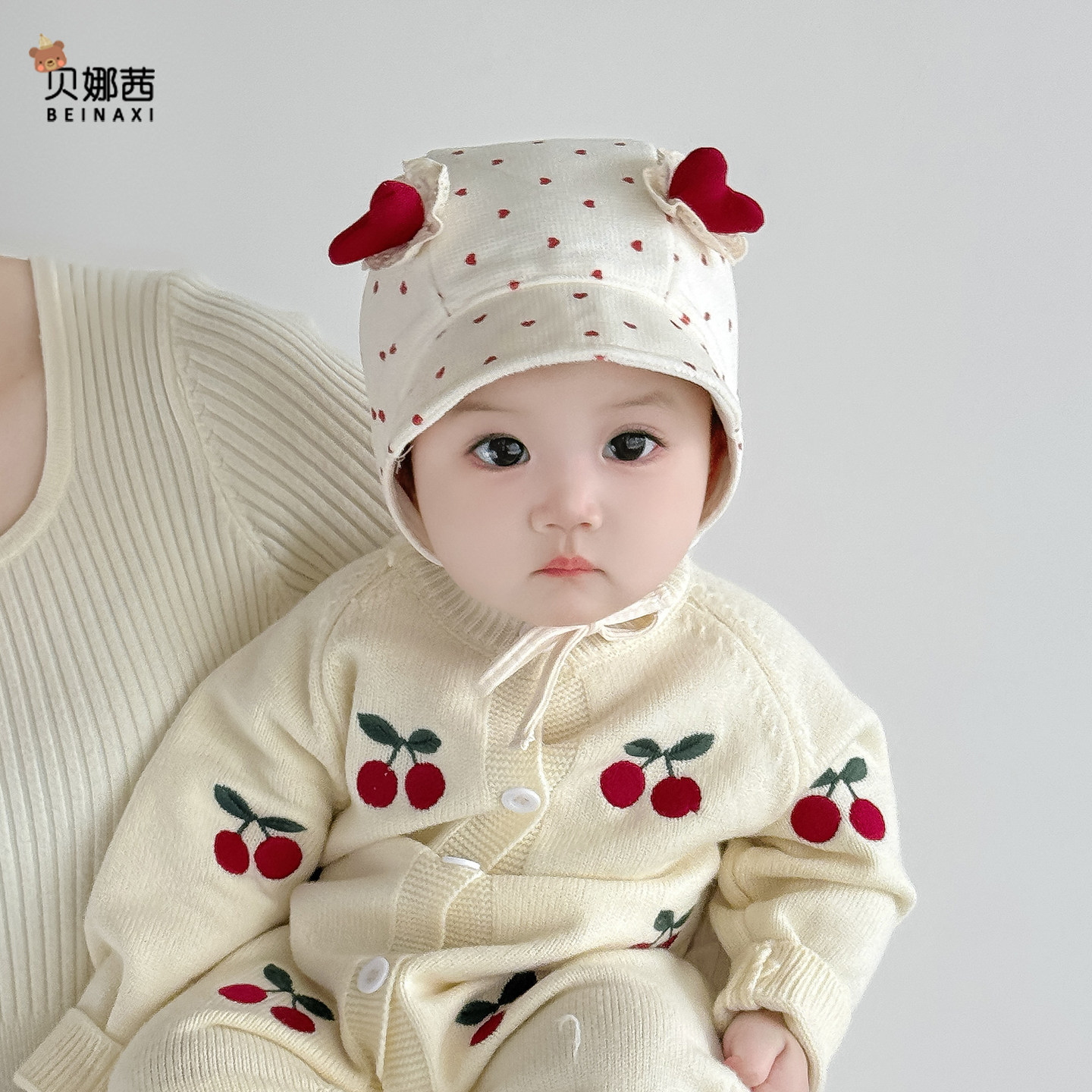 婴儿帽子春秋季薄款宝宝女外出男遮阳帽婴幼儿保暖护耳帽冬天胎帽,淘宝优惠券,粉丝福利购,淘宝优惠卷