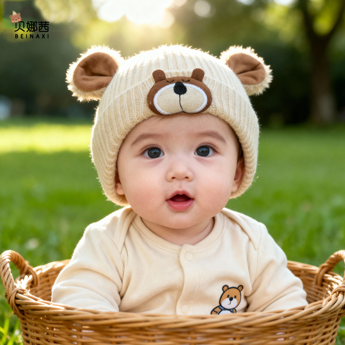 婴儿帽子秋冬季初生宝宝男外出针织帽婴幼儿新生儿冬季保暖毛线帽,淘宝优惠券,粉丝福利购,淘宝优惠卷