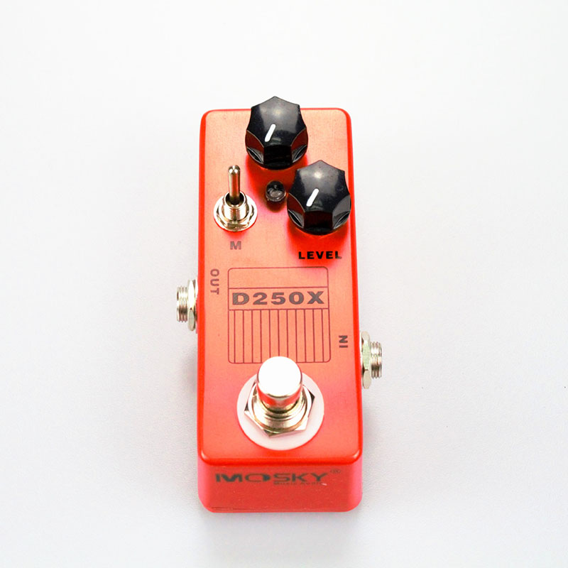 MOSKY D0D250 OVERDRIVE PREAMP吉他效果器D250X两档过载失真前级 - 图0