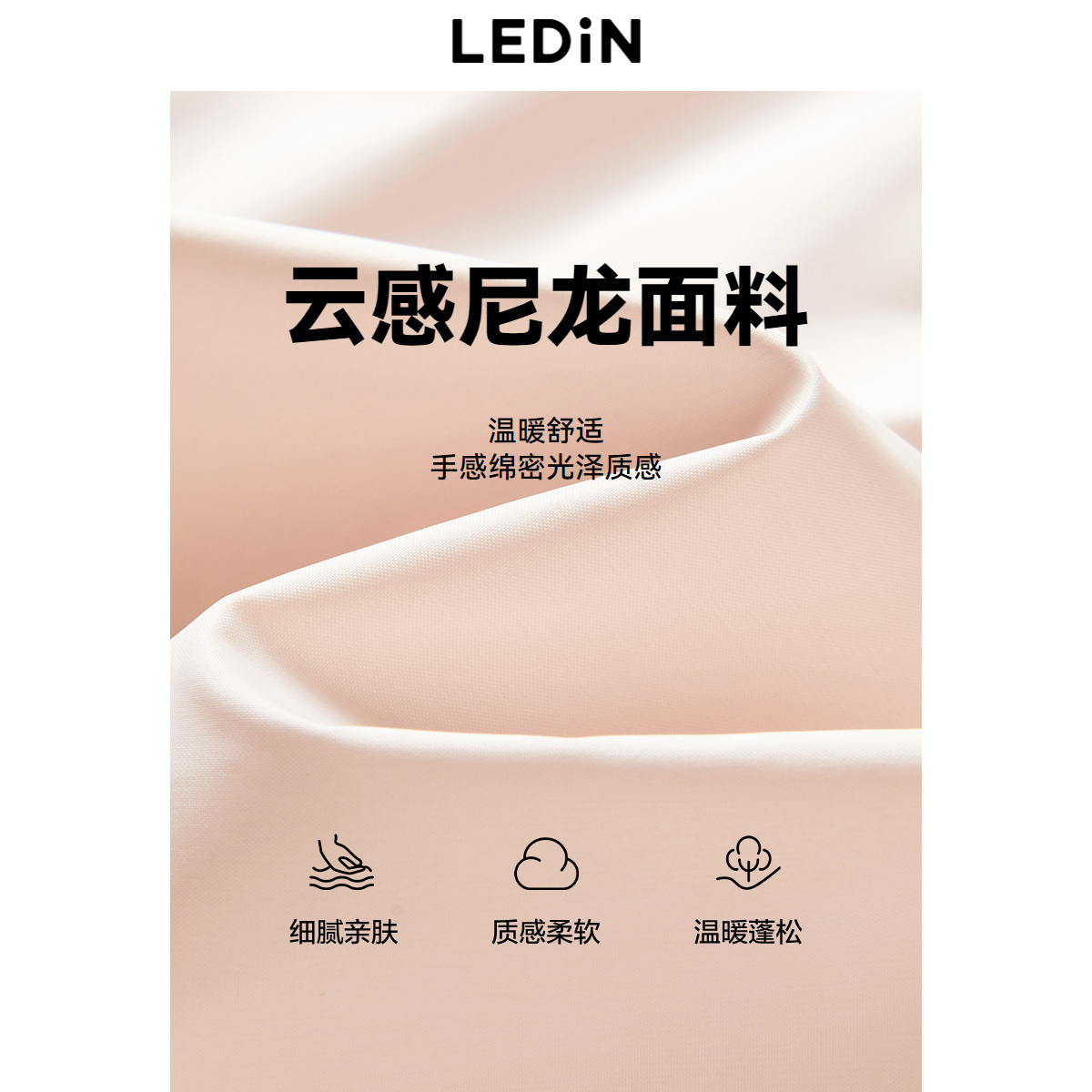 乐町立领面包羽绒服冬季新款韩系通勤宽松保暖牛角扣外套