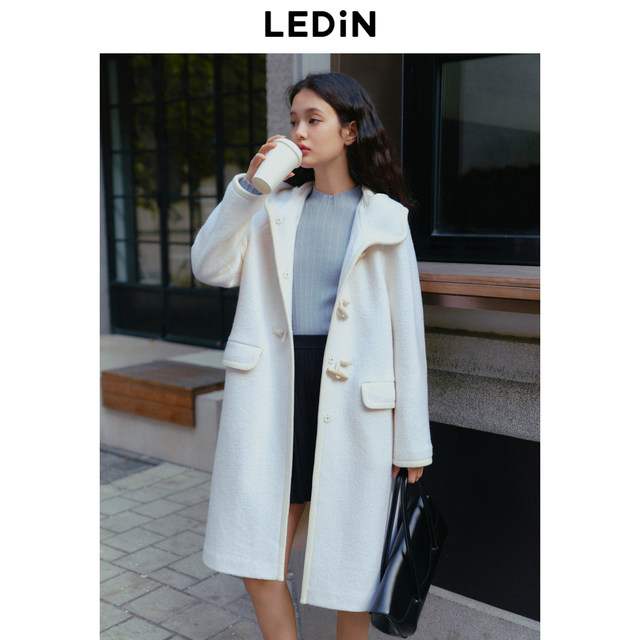 Lecho Korean girl-style long hooded