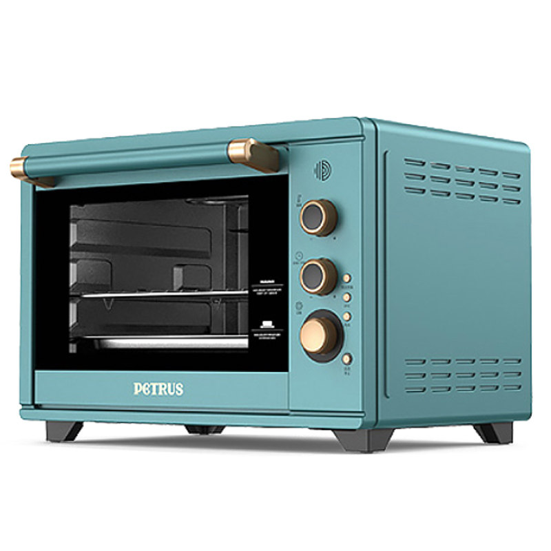 柏翠pe3040复古家用烘焙小型电烤箱 柏翠耀珍电烤箱
