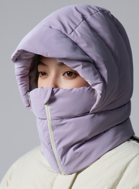 帽子男女通用加绒保暖头盔内胆帽