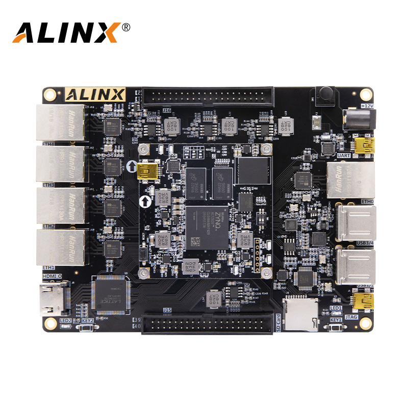 FPGA开发板黑金ALINX XILINX ZYNQ开发板 ARM 7020 7000多网口-图0