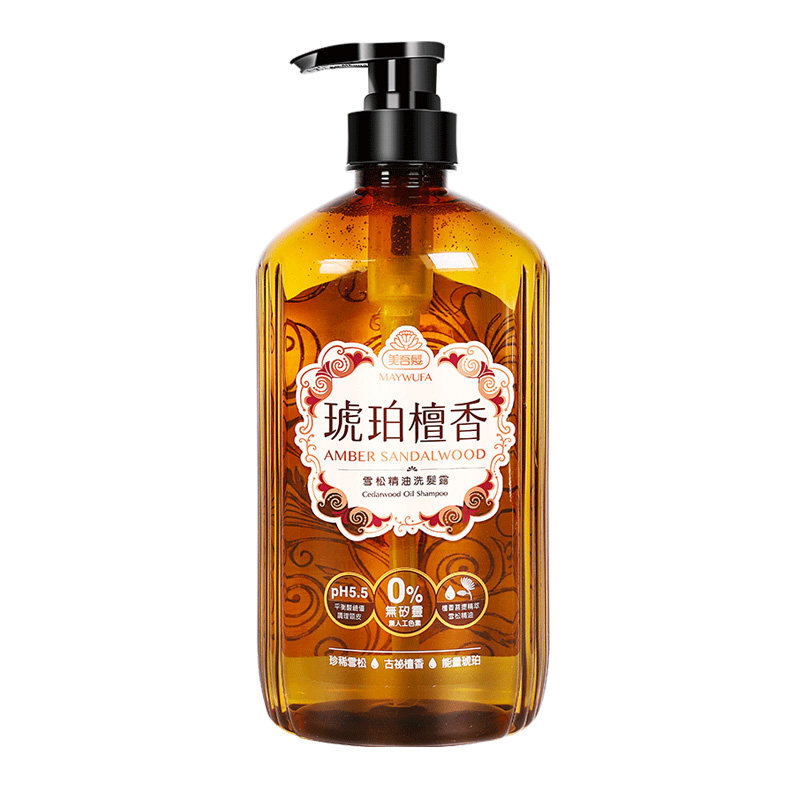 美吾发琥珀檀香雪松精油去油洗发水 美吾发海外洗发水