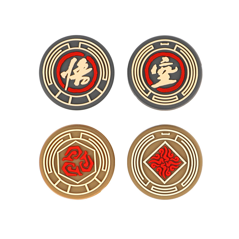 黑神话悟空PS5/PS4/XBOX/NSPRO手柄摇杆帽防滑硅胶保护套4枚装