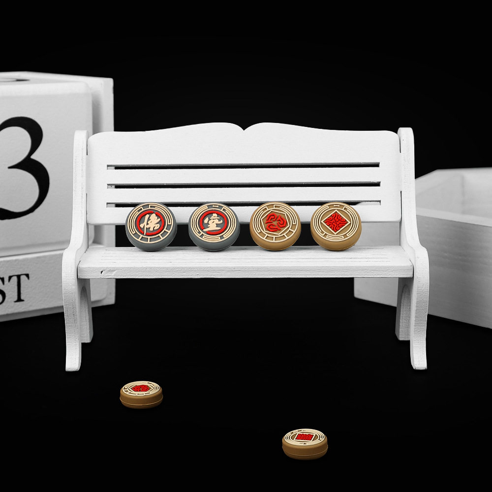 黑神话悟空PS5/PS4/XBOX/NSPRO手柄摇杆帽防滑硅胶保护套4枚装