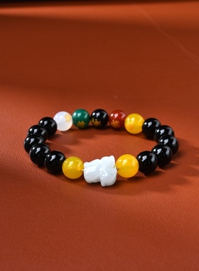 属猴吉祥佩戴物淘运灵阁五岳四神喜合吉祥宏手链男女2026年生肖猴