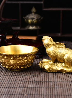 铜十二生肖聚宝盆摆件全套狗鼠铜牛鸡蛇马虎兔龙羊猴猪工艺品摆件