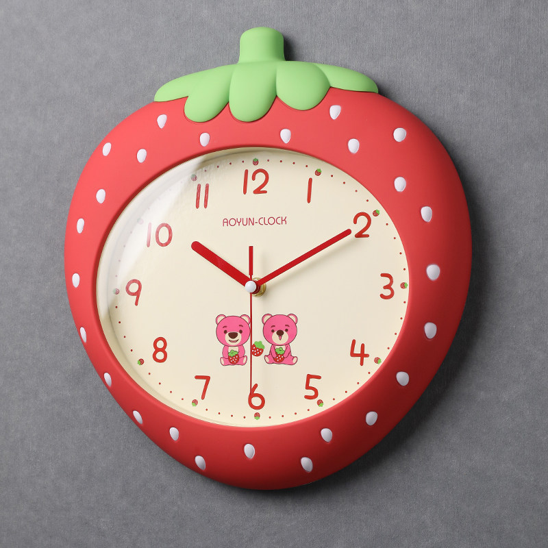 卡通2023新款儿童创意客厅家用挂钟 尊奈尔挂钟