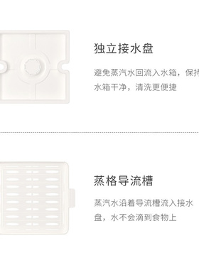 ankale智能电蒸锅 24L三层蒸笼9大功能蒸海鲜排骨蒸杂粮