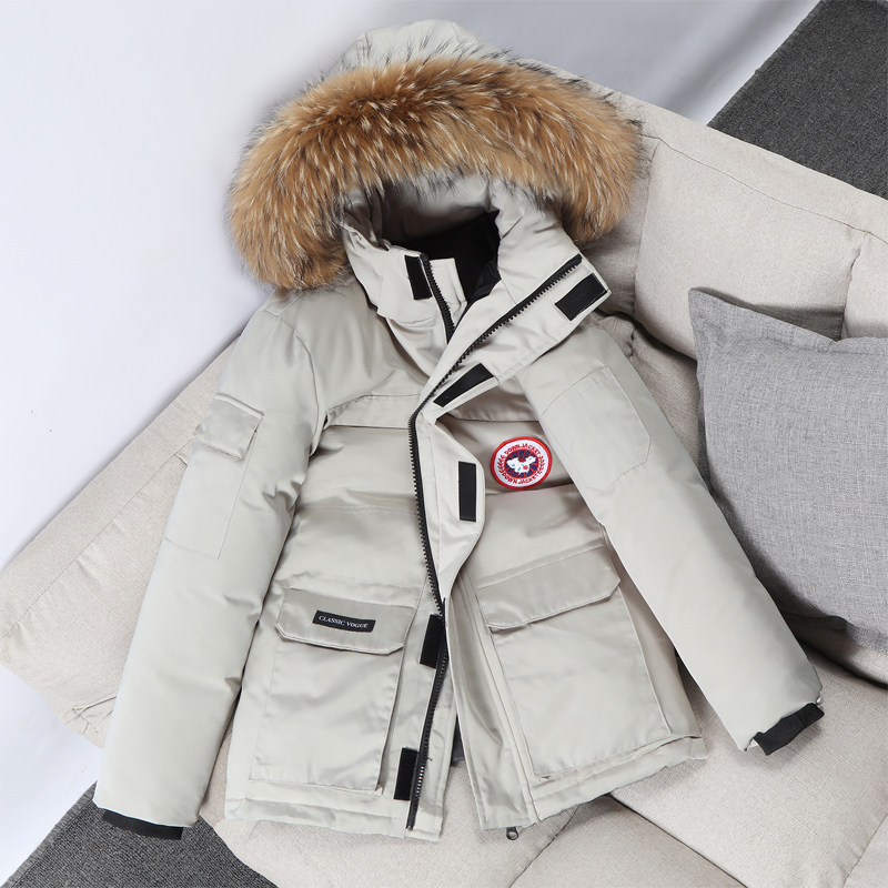 加拿大男中长款2021新款爆款羽绒服 佐蓝卡羽绒服