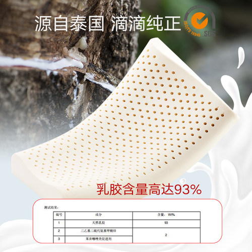 儿童枕头护脊乳胶枕婴童0-3-6-12岁以上小孩学生宝宝专用四季通用 - 图3