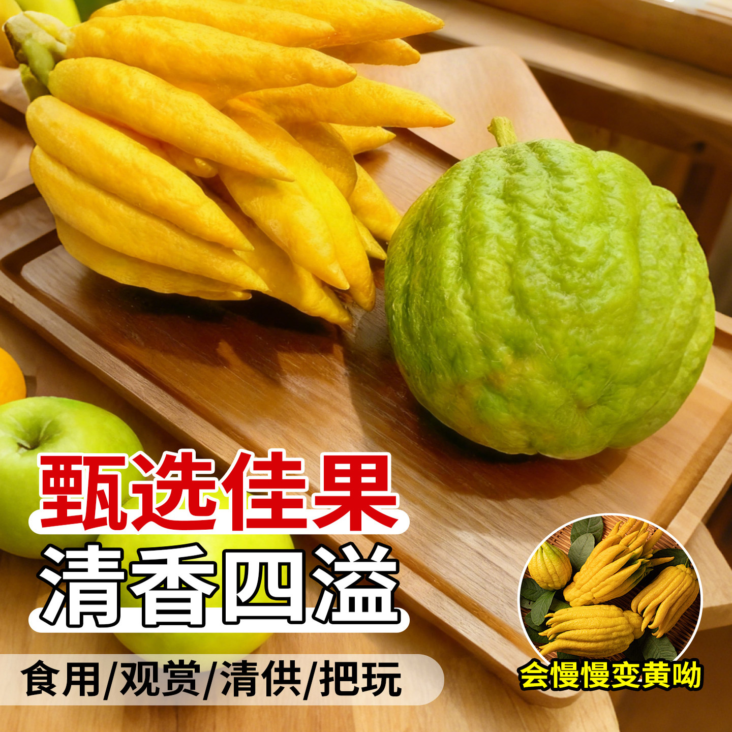 云南香橼果新鲜闻香摆件大鲜果现摘现发室内观赏精品高山采摘食用,淘宝优惠券,粉丝福利购,淘宝优惠卷