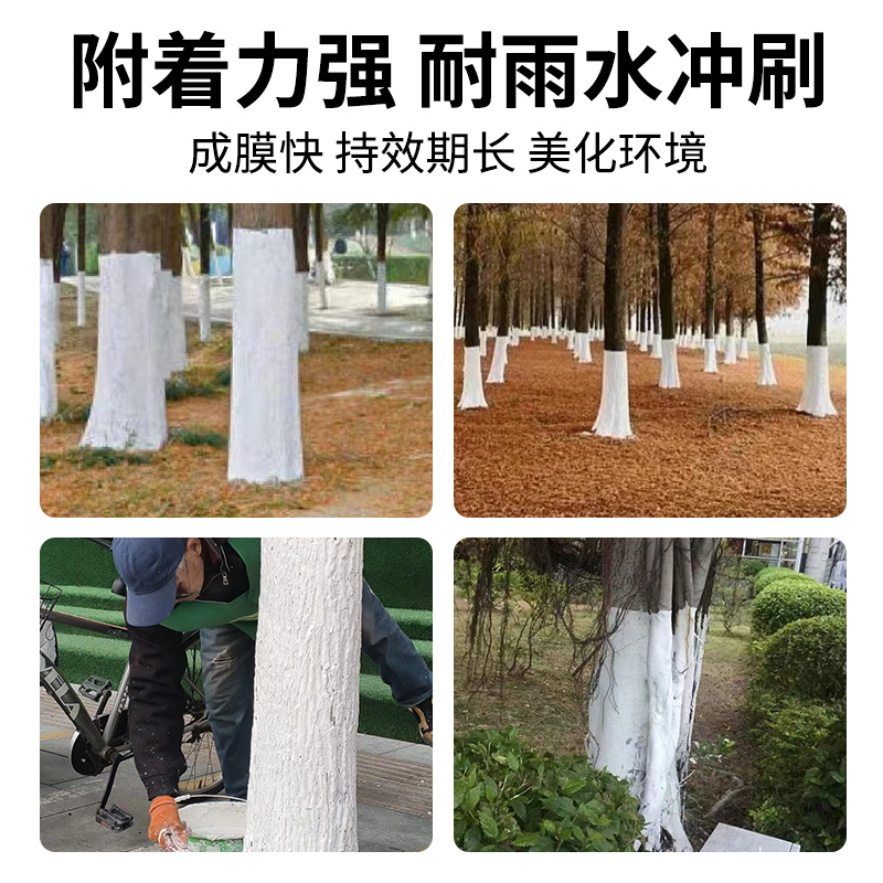 树木果树树干涂白剂防虫防冻大树石灰粉刷树白灰涂树越冬过冬保护 - 图2
