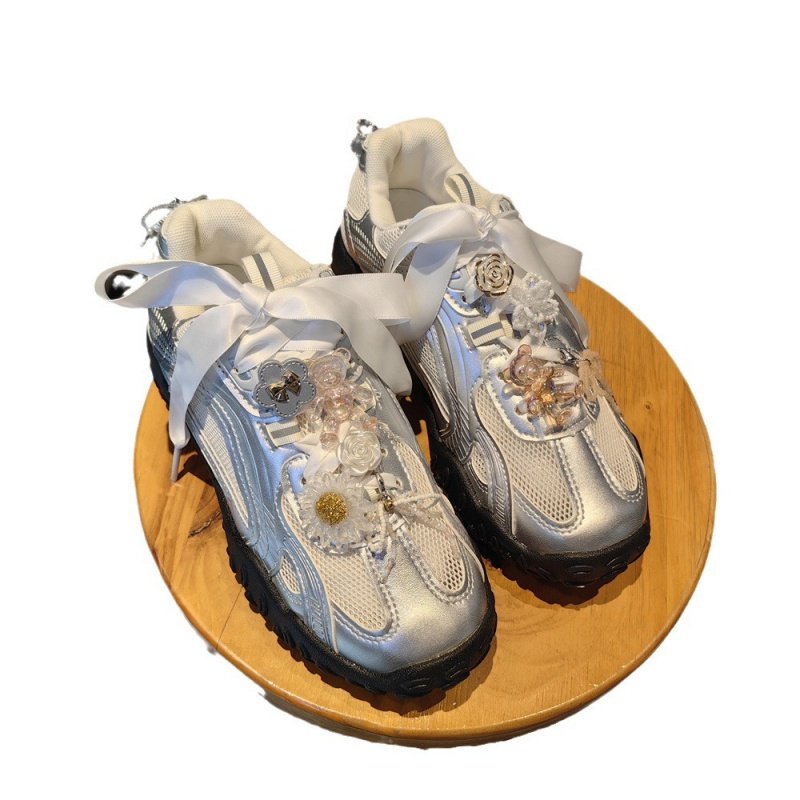 韩版东大门超仙珍珠蝴蝶结鞋扣高级感鞋装饰小熊玫瑰花朵鞋花,淘宝优惠券,粉丝福利购,淘宝优惠卷