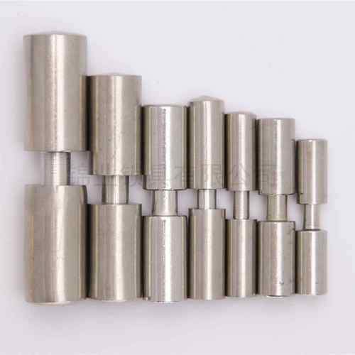 不锈钢201/304焊接门轴 圆柱合页 圆柱铰链 橱柜门铰链 脱卸门轴 - 图0