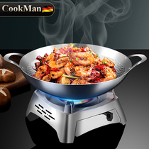 Solid Alcohol Stove Small Hot Pot Windproof Home Dry Pot Commercial Portable Outdoor Special Stainless Steel Drawer Stove