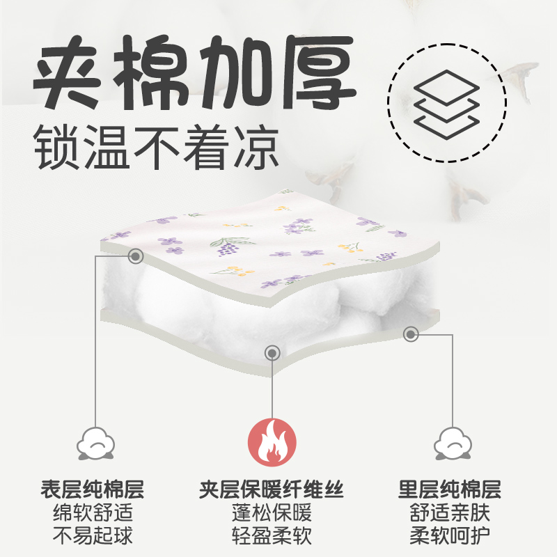 婴幼儿棉服套装冬装女宝宝保暖加厚儿童棉衣棉裤秋冬分体夹棉衣服