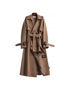 意式样板房衣柜衣帽间加长款秋冬女士衣服风衣外套呢子大衣连衣裙