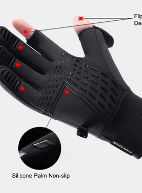 Winter Men's Women's Warm Gloves Windproof Touchscreen Glove