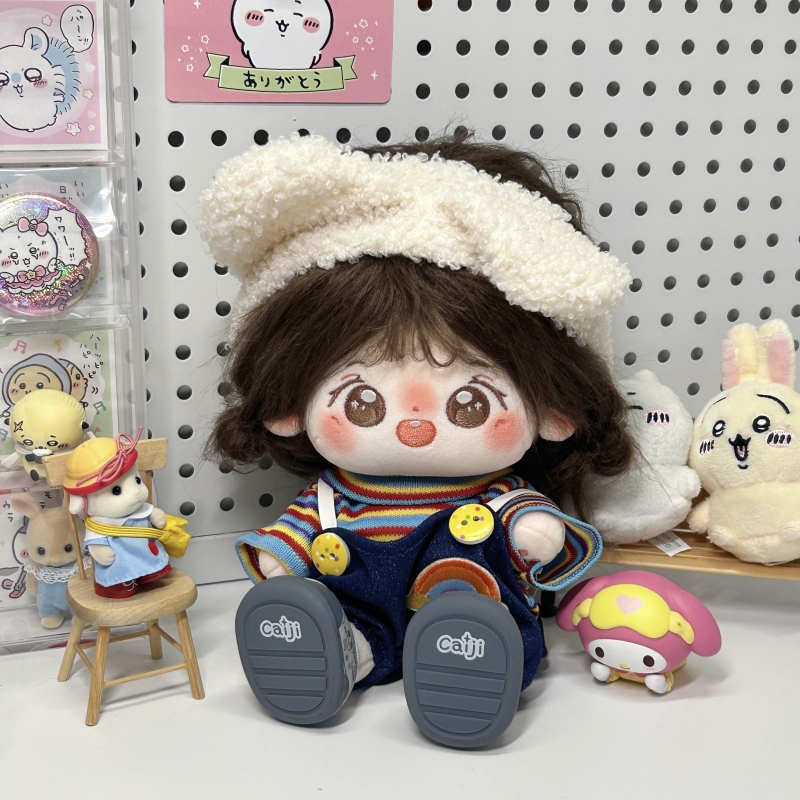 20cm无属性娃衣服棉花娃娃可爱玩偶公仔换装着替衣服原创现货超萌 - 图1