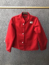 Big card for missing return shipping costs Self-handling H004 chest 102 long 55 shoulder 35 red Hooch Jacket