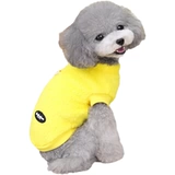 Собачья одежда Новая зимняя двухсторонняя арктическая флисовая одежда Тедди Бишон Медведь Померанский маленький собачий домашний животный осень и зимняя одежда