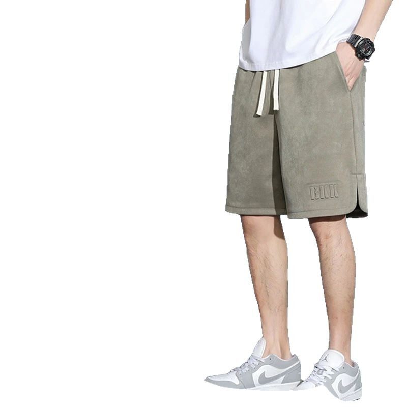 NASA冰丝短裤男士大码夏季直筒潮流痞帅中裤百搭运动休闲五分裤子,淘宝优惠券,粉丝福利购,淘宝优惠卷