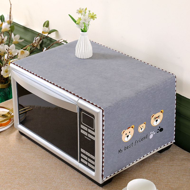 新款微波炉防尘罩长方形烤箱盖布厨房家用消毒柜罩子保户罩盖巾,淘宝优惠券,粉丝福利购,淘宝优惠卷