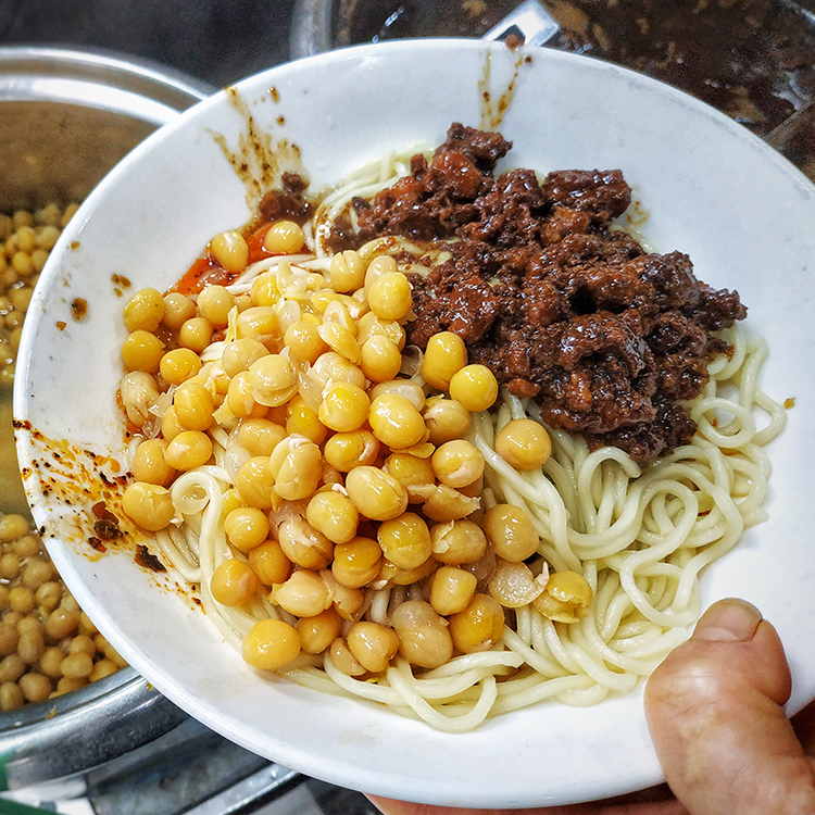 重庆花市豌杂面央视舌尖解放碑老店小面50强干馏杂酱麻辣美食代购-图2