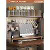 Desktop storage rack hole board table bookshelf computer elevated rack study desk storage vertical multi-layer organizing rack
