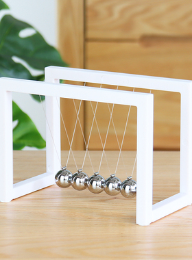 混沌摆件永动机仪撞球摇摆器物理