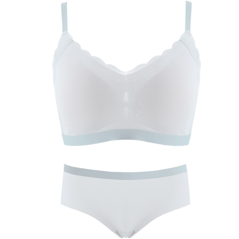 乳胶大胸薄款显胸小收副乳罩文胸 伊诺沫文胸