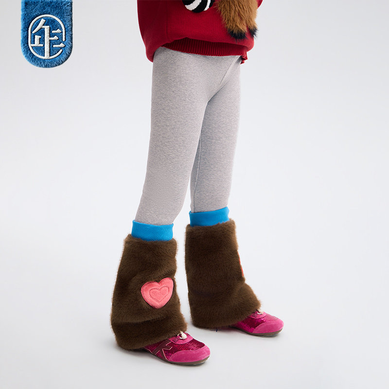 年衣童装儿童打底裤女童2025冬季新款女孩修身弹力长裤休闲加厚裤,淘宝优惠券,粉丝福利购,淘宝优惠卷