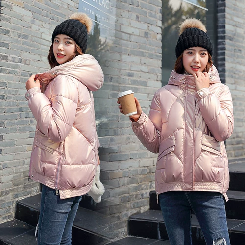 Зимняя короткая куртка для отдыха, пуховик с пухом, 2022, в корейском стиле, подходит для подростков