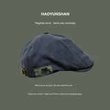 Японский пластырь, берет, осенняя универсальная шапка в стиле хип-хоп, подходит для подростков