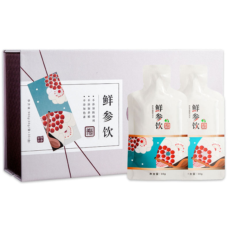 自然机理饮长白山鲜人参皂甙鲜参 自然机理人参/园参及其制品