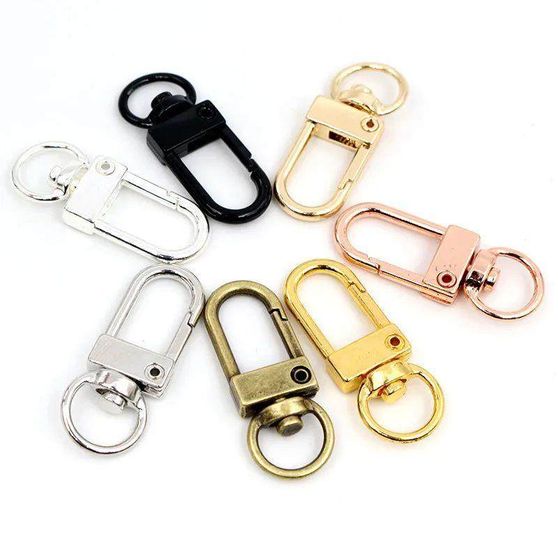 5-10pcs Snap Hook Trigger Clips Buckles For Keychain Lobster - 图0