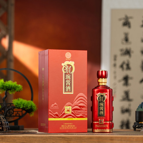 秦池龙琬酱酒山水洞藏35酱香型53度500ml坤沙大曲纯粮固态发酵 - 图2