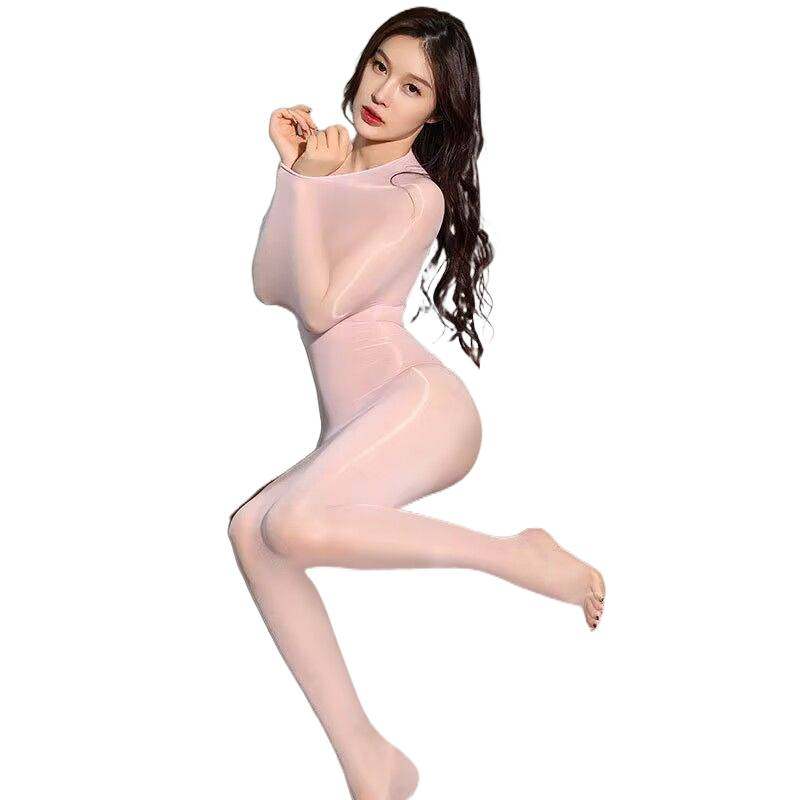 男女同款马油睡袋无缝丝袜全包衣912针油亮丝滑性感紧身大码连体,淘宝优惠券,粉丝福利购,淘宝优惠卷