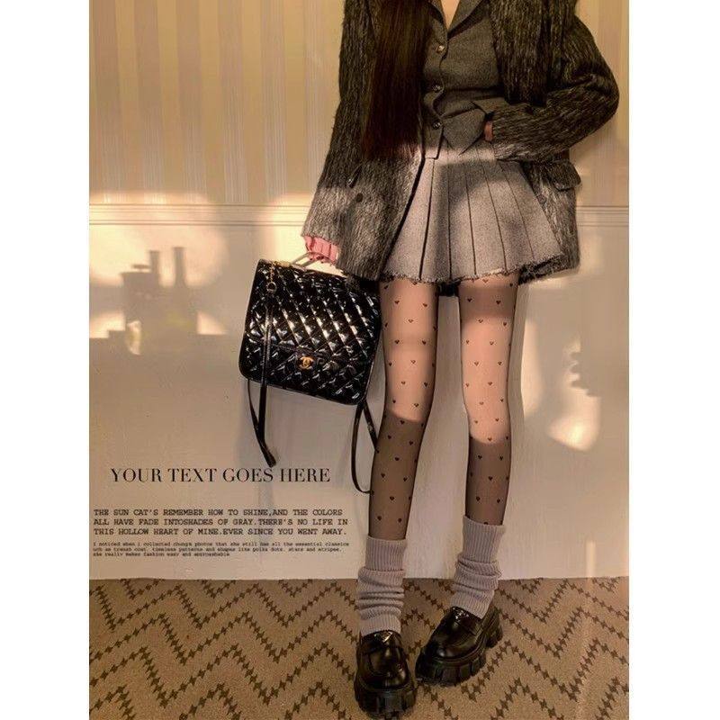 秋冬波点透肤黑丝加绒光腿神器女黑打底裤假透肉波点瘦腿连裤袜,淘宝优惠券,粉丝福利购,淘宝优惠卷