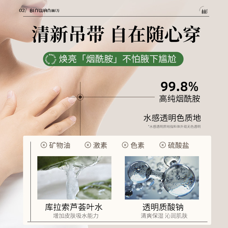 binwan止汗露止汗男女通用腋下滚珠 BINWAN止汗露