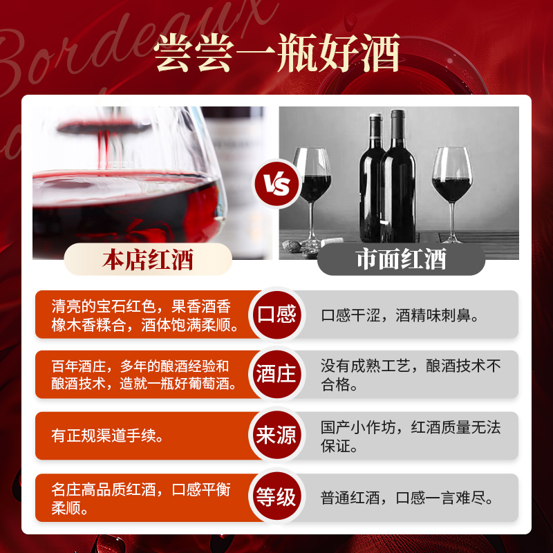 红酒双支礼盒装干红葡萄酒赤霞珠整箱双支高档皮箱年货送礼进批发