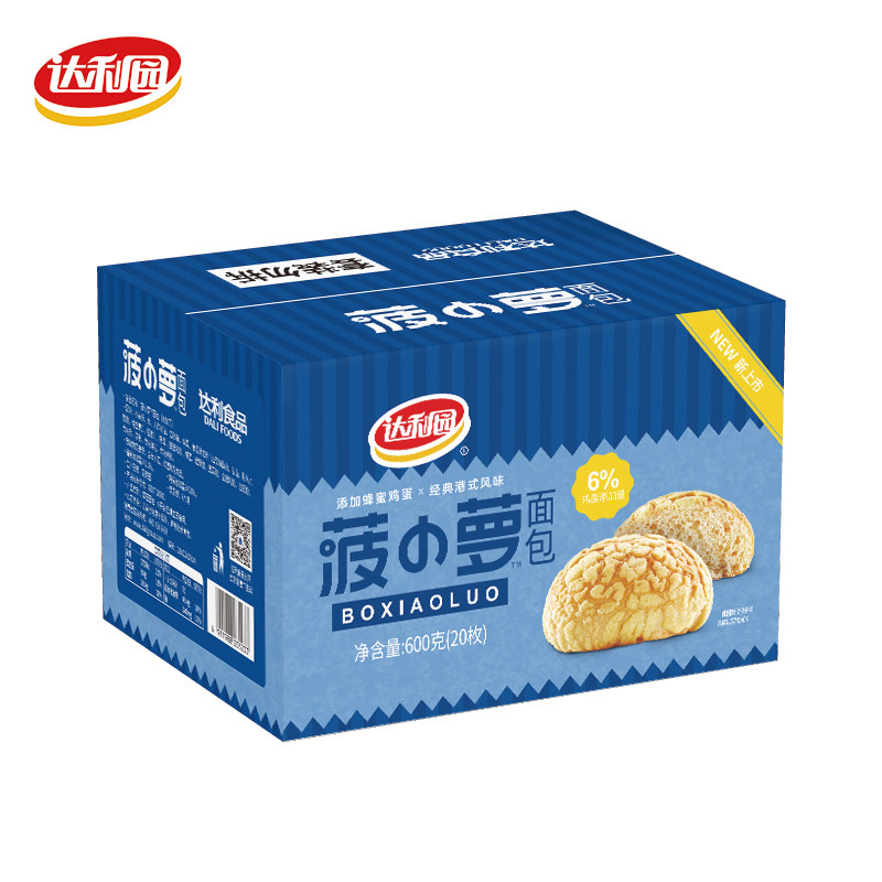 达利园菠小萝手撕面包整箱软蛋糕 达利园俊翡西式糕点