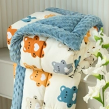 Детское хлопковое одеяло для детского сада для новорожденных для младенца, увеличенная толщина