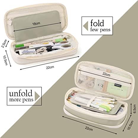 Kawaii Pencil Cases Large Capacity Pencil Bag Pouch Holder - 图3