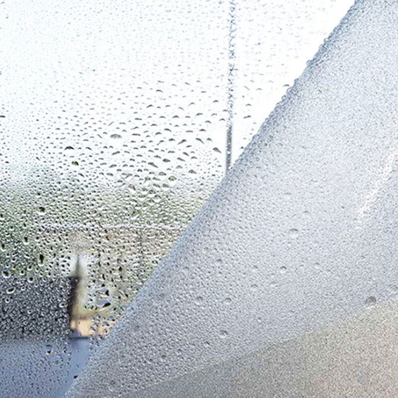 谋福445Y窗贴磨砂玻璃膜防水窗花贴纸透光不透明窗户贴玻璃贴(带 - 图0