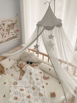 Special mosquito net bracket for childrens beds Floor Baby Splicing Bed Full Hood Universal Baby Bed Mantle Princess Wind